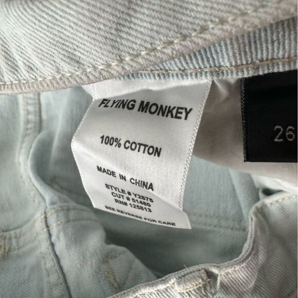 Flying Monkey straight leg jeans size 26 - Picture 6 of 6